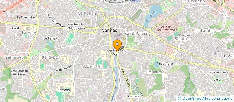 localisation de l'entreprise CREPERIE TOUR TROMPETTE à VANNES