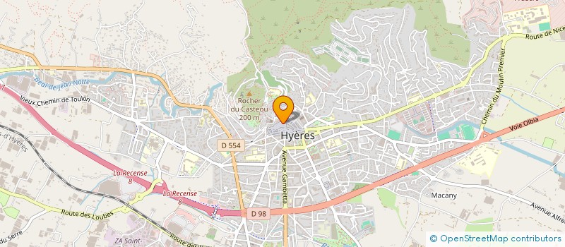 localisation de l'entreprise CREPES A GOGO à HYERES