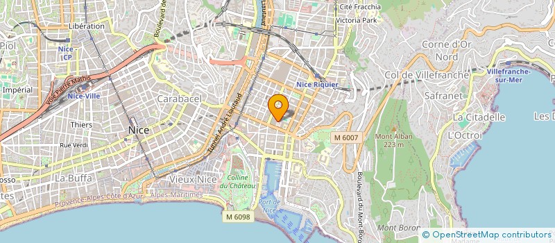 localisation de l'entreprise CREPES DU MONDE  NICE