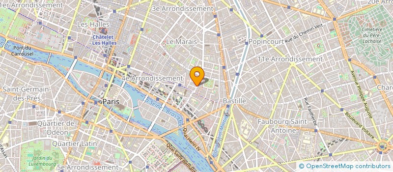 localisation de l'entreprise CREPES EN STOCK à PARIS
