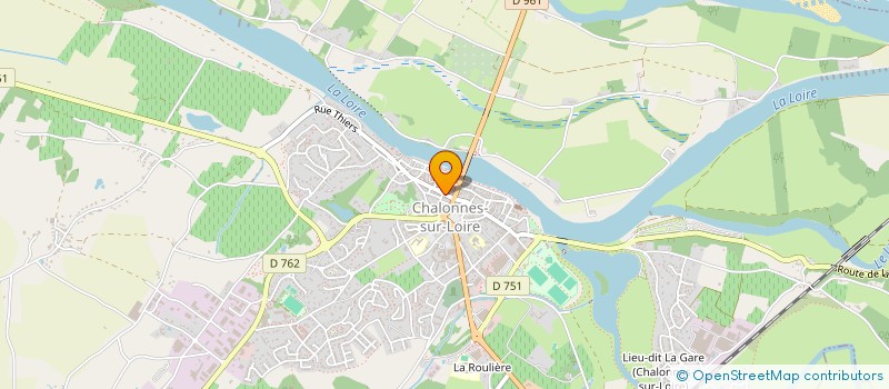 localisation de l'entreprise CREPES LOIRE  CHALONNES-SUR-LOIRE