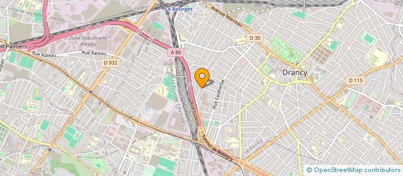 localisation de l'entreprise CREPI à DRANCY
