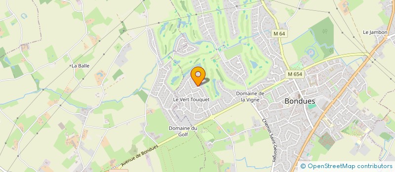 localisation de l'entreprise CREPIMMO  BONDUES