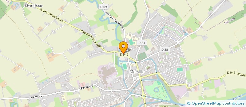 localisation de l'entreprise CREPIN PAYSAGES  MERVILLE