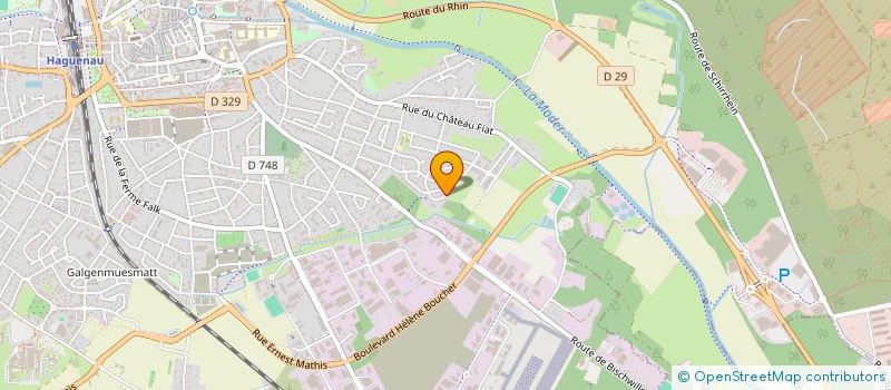 localisation de l'entreprise CREPIS D'EUROPE à HAGUENAU