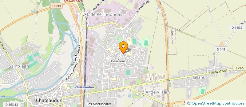 localisation de l'entreprise CREPISOLE à CHATEAUDUN