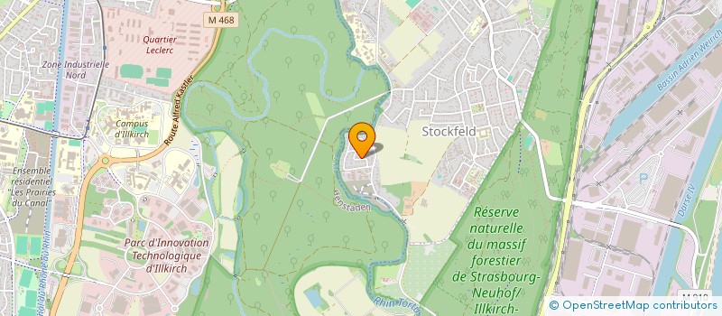 localisation de l'entreprise CREPISSAGE D'ANDREA VINCENT à STRASBOURG