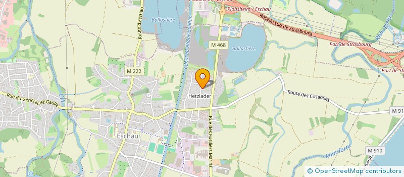 localisation de l'entreprise CREPISSAGE MARIOTTI à ESCHAU