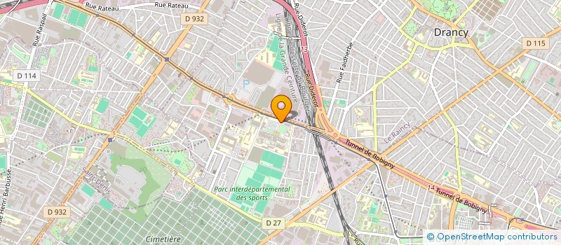 localisation de l'entreprise CREPIT  BOBIGNY