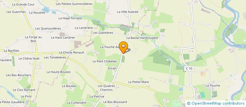 localisation de l'entreprise CREPITE à BETTON