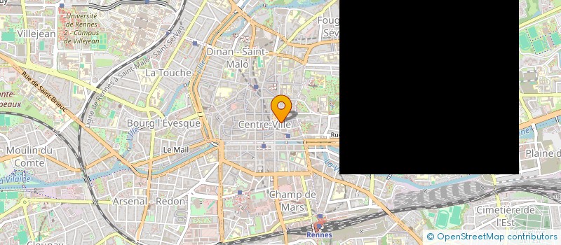 localisation de l'entreprise CREPSY à RENNES