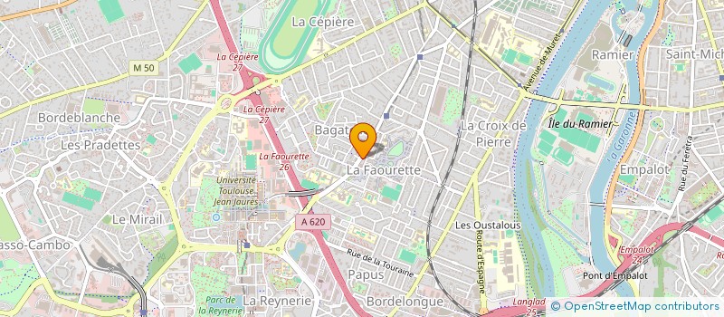 localisation de l'entreprise CREPT FORMATION à TOULOUSE