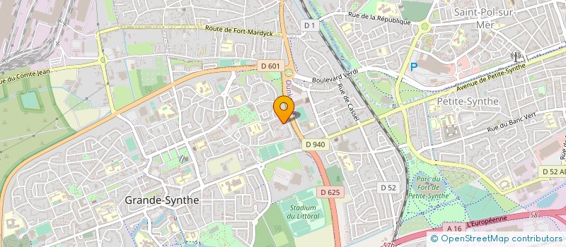 localisation de l'entreprise CREPUSCULE à GRANDE-SYNTHE
