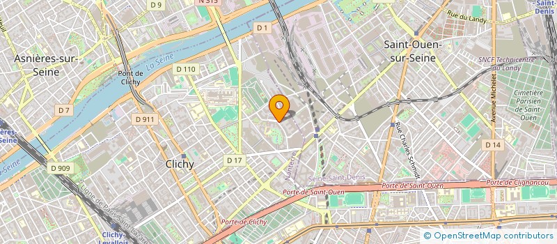 localisation de l'entreprise CREPUSCULE à CLICHY