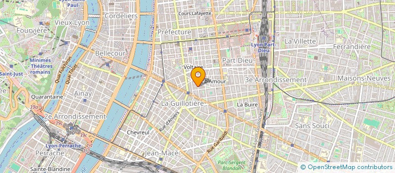 localisation de l'entreprise CREQUI 238  LYON