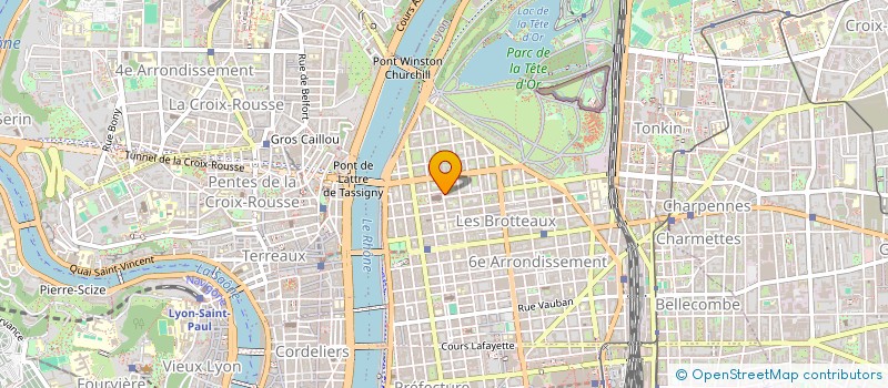 localisation de l'entreprise CREQUI 59  LYON