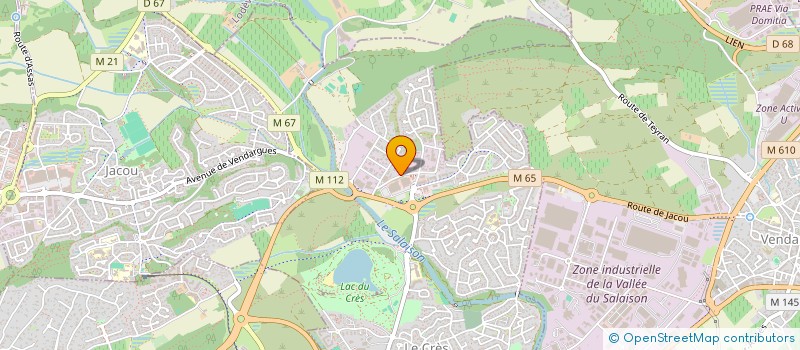 localisation de l'entreprise CRES UTILITAIRE  LE CRES