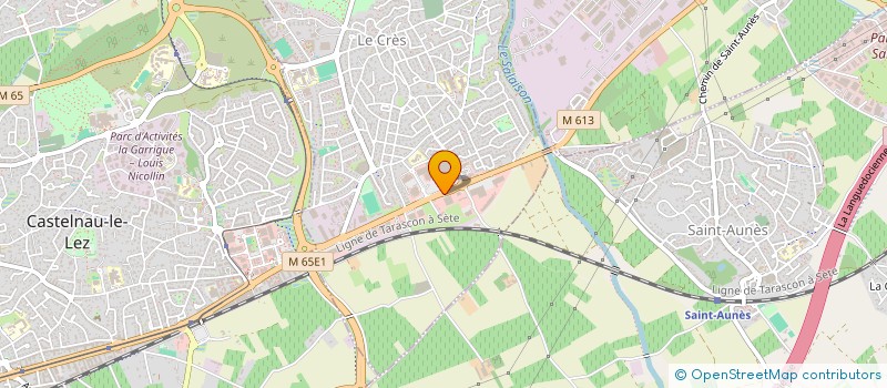 localisation de l'entreprise CRESANGE à LE CRES