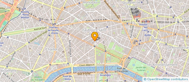 localisation de l'entreprise CRESCEND'HORSE à PARIS