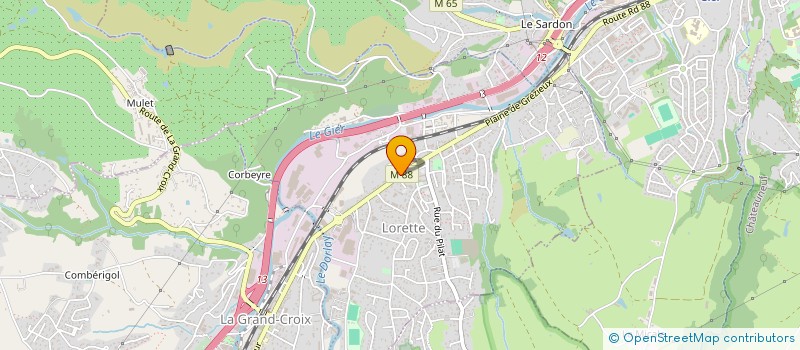 localisation de l'entreprise CRESCENDI  ARAMON