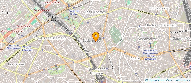 localisation de l'entreprise CRESCENDO  PARIS