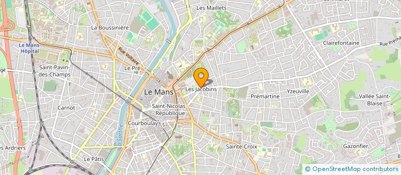 localisation de l'entreprise CRESCENDO  LE MANS