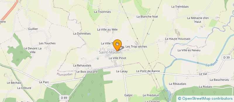 localisation de l'entreprise CRESCENDO  GUITTE