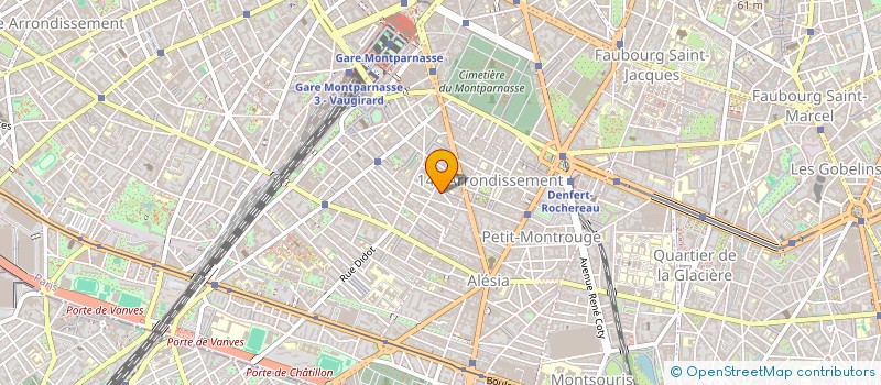 localisation de l'entreprise CRESCENDO ECHANGES ARTISTIQUES ET CULTURELS à MEUDON