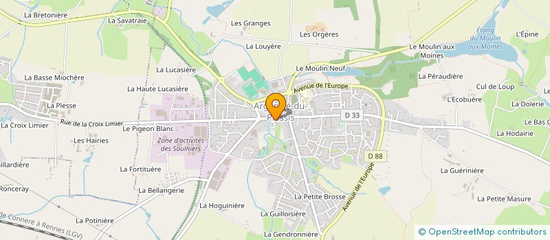 localisation de l'entreprise CRESCENDO IMVEST à ANGERS