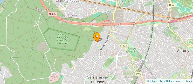 localisation de l'entreprise CRESCENT ADVISORY à VERRIERES-LE-BUISSON