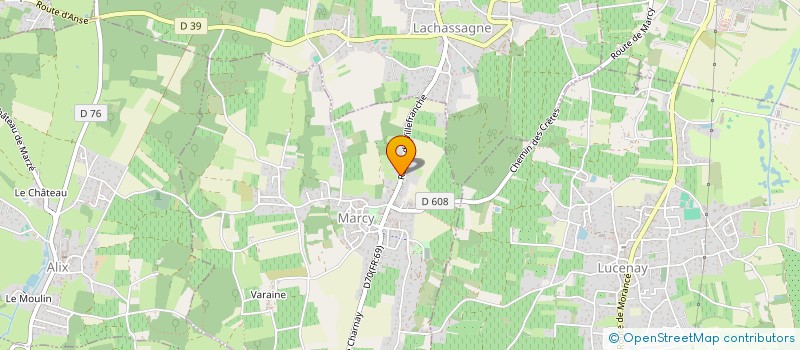 localisation de l'entreprise CRESCO FORMATION  MARCY