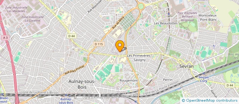 localisation de l'entreprise CRESCOCITO FRANCE à SEVRAN