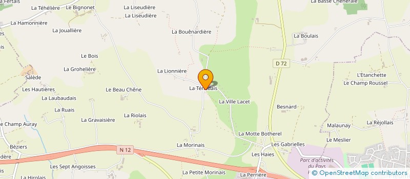 localisation de l'entreprise CRESPEL  BEDEE