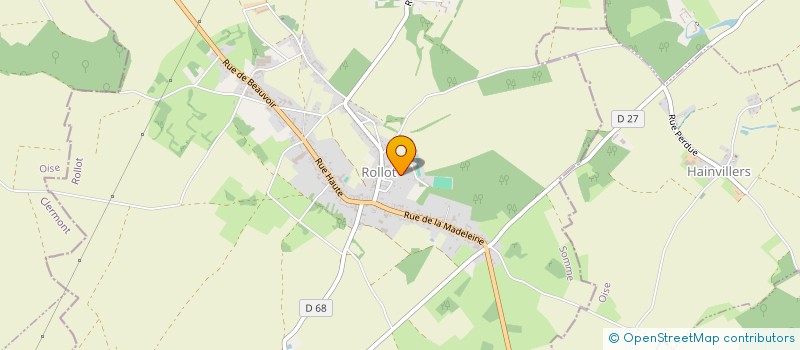 localisation de l'entreprise CRESPEL JEREMY  ROLLOT