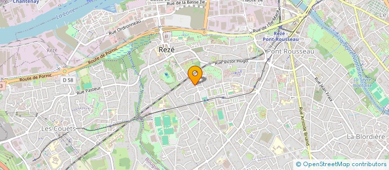 localisation de l'entreprise CRESPEL RAKUN  REZE