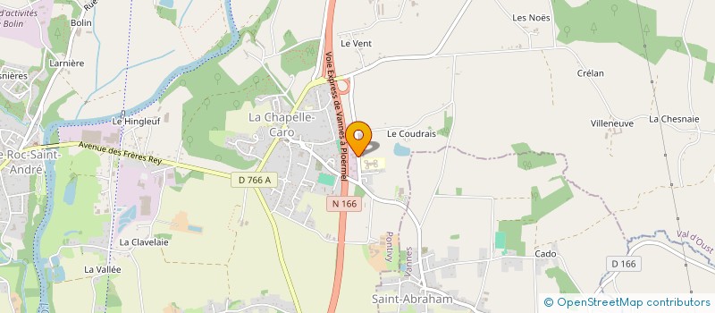 localisation de l'entreprise CRESPEL TRAVAUX & SERVICES  VAL D'OUST