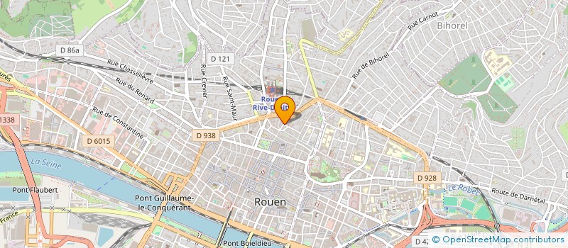 localisation de l'entreprise CRESTEY EXPERTISES à ROUEN