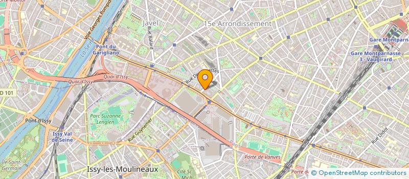 localisation de l'entreprise CRET MILLET  PARIS