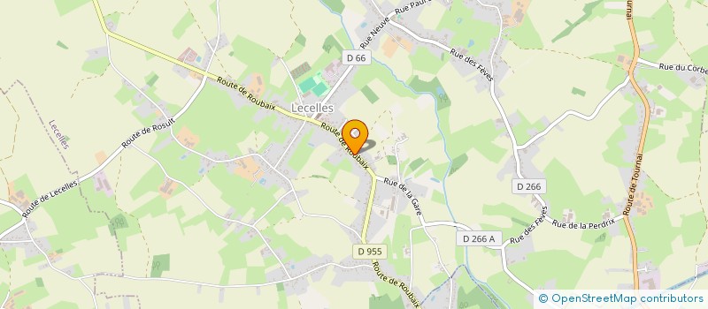 localisation de l'entreprise CRETAL ERIC à LECELLES