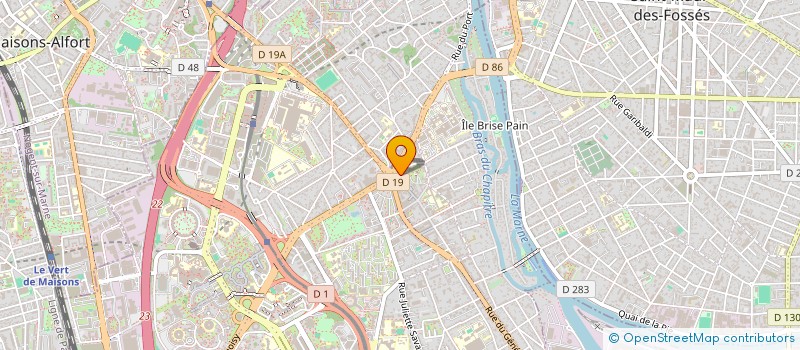 localisation de l'entreprise CRETEIL OPTIQUE à CRETEIL