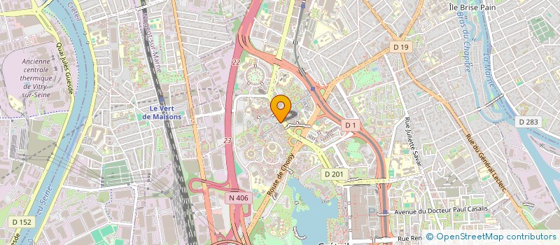 localisation de l'entreprise CRETEIL VIANDE  CRETEIL