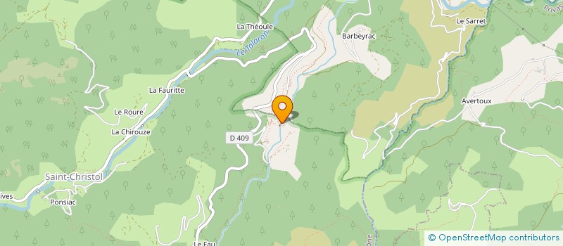 localisation de l'entreprise CRETES SANS PALES  SAINT-CHRISTOL