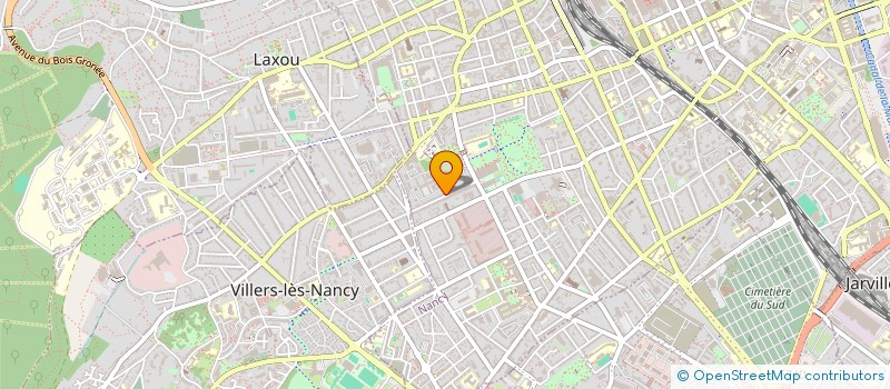 localisation de l'entreprise CRETON  NANCY
