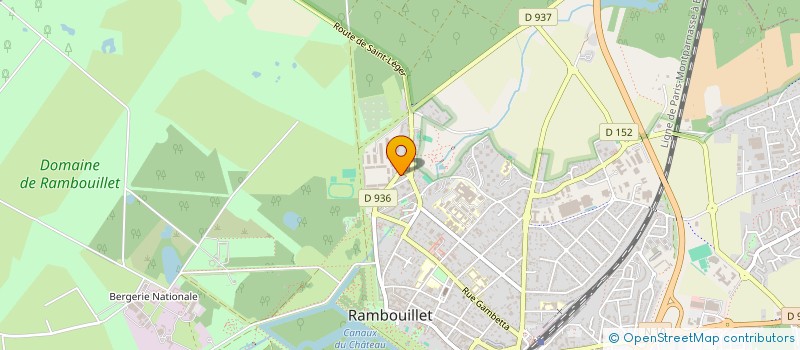 localisation de l'entreprise CRETU-ANDRONIC  RAMBOUILLET