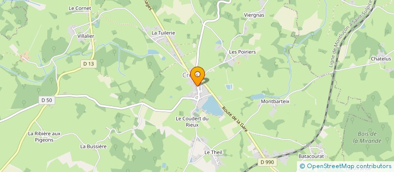 localisation de l'entreprise CREUSE MYSTERIEUSE  CRESSAT