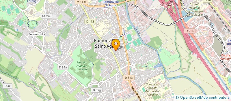localisation de l'entreprise CREUSE TON SILLON à RAMONVILLE-SAINT-AGNE