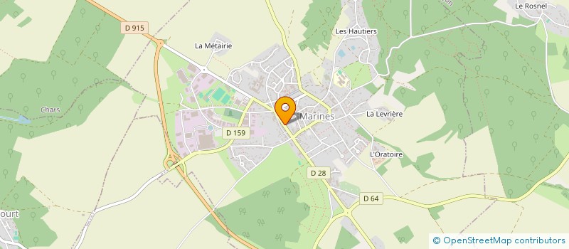 localisation de l'entreprise CREUSE TOUJOURS  MARINES