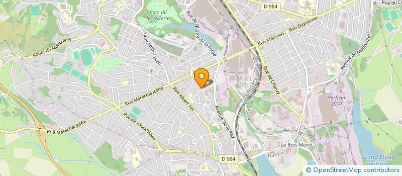 localisation de l'entreprise CREUSOT GYM FEMINA à LE CREUSOT