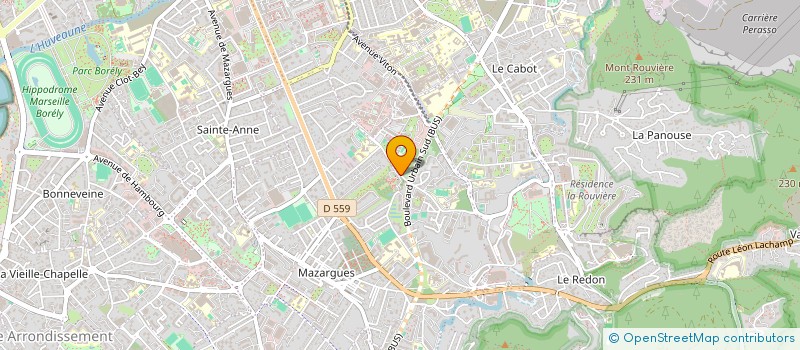 localisation de l'entreprise CREUZARI  MARSEILLE