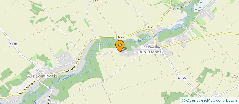 localisation de l'entreprise CREVECOEUR à ONDREVILLE-SUR-ESSONNE